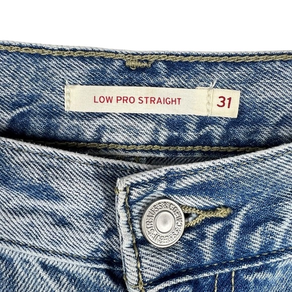 LEVI'S Low Pro Straight Mid wash Jeans - Picture 4 of 8